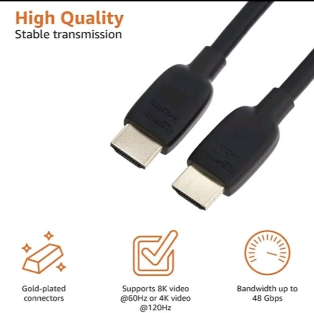 Amazon Basics High-Speed HDMI Cable